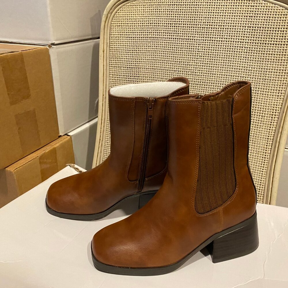 Shein Brown Boots Size 6